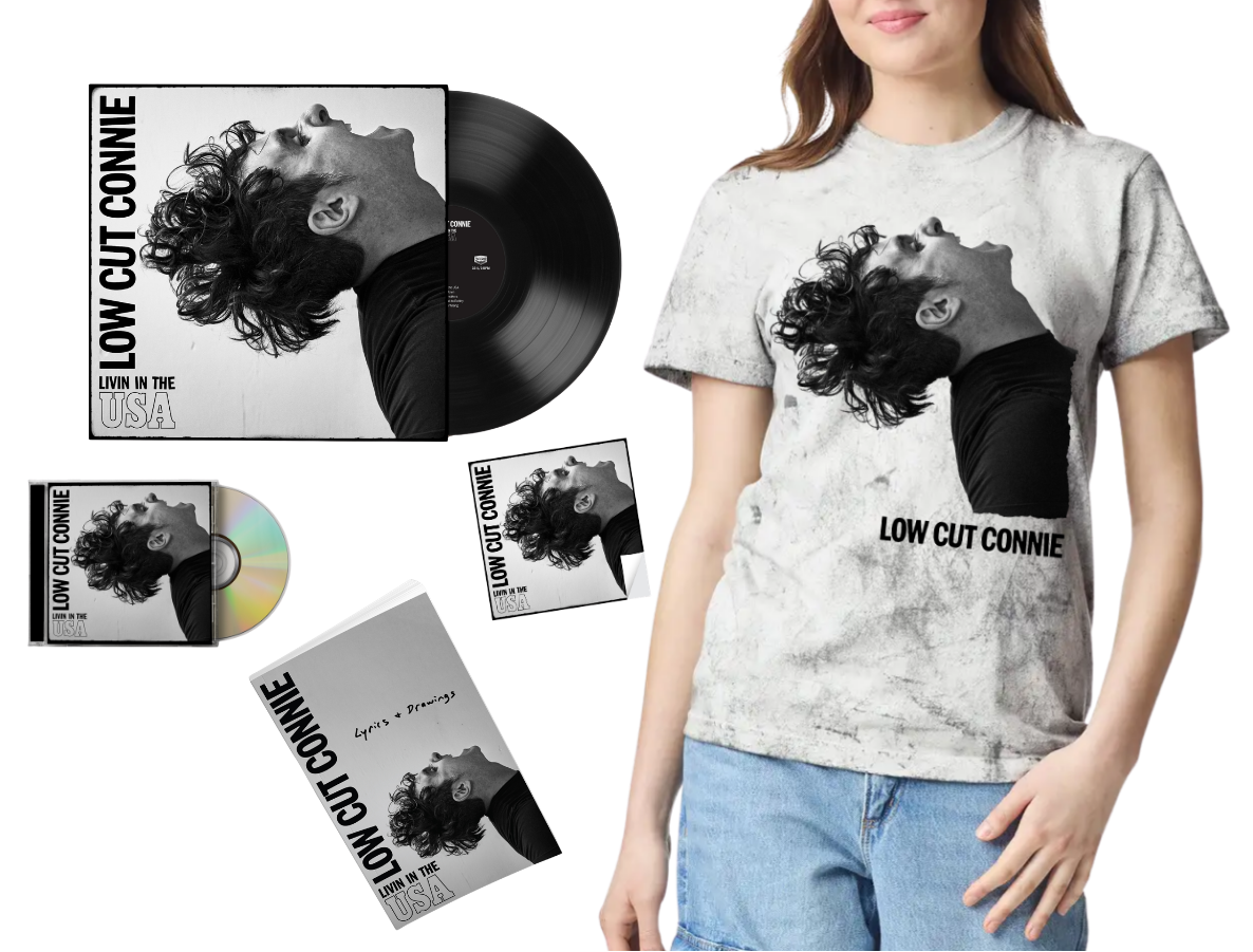 Livin in the USA Black Vinyl & CD Merch Bundle Pre-Order