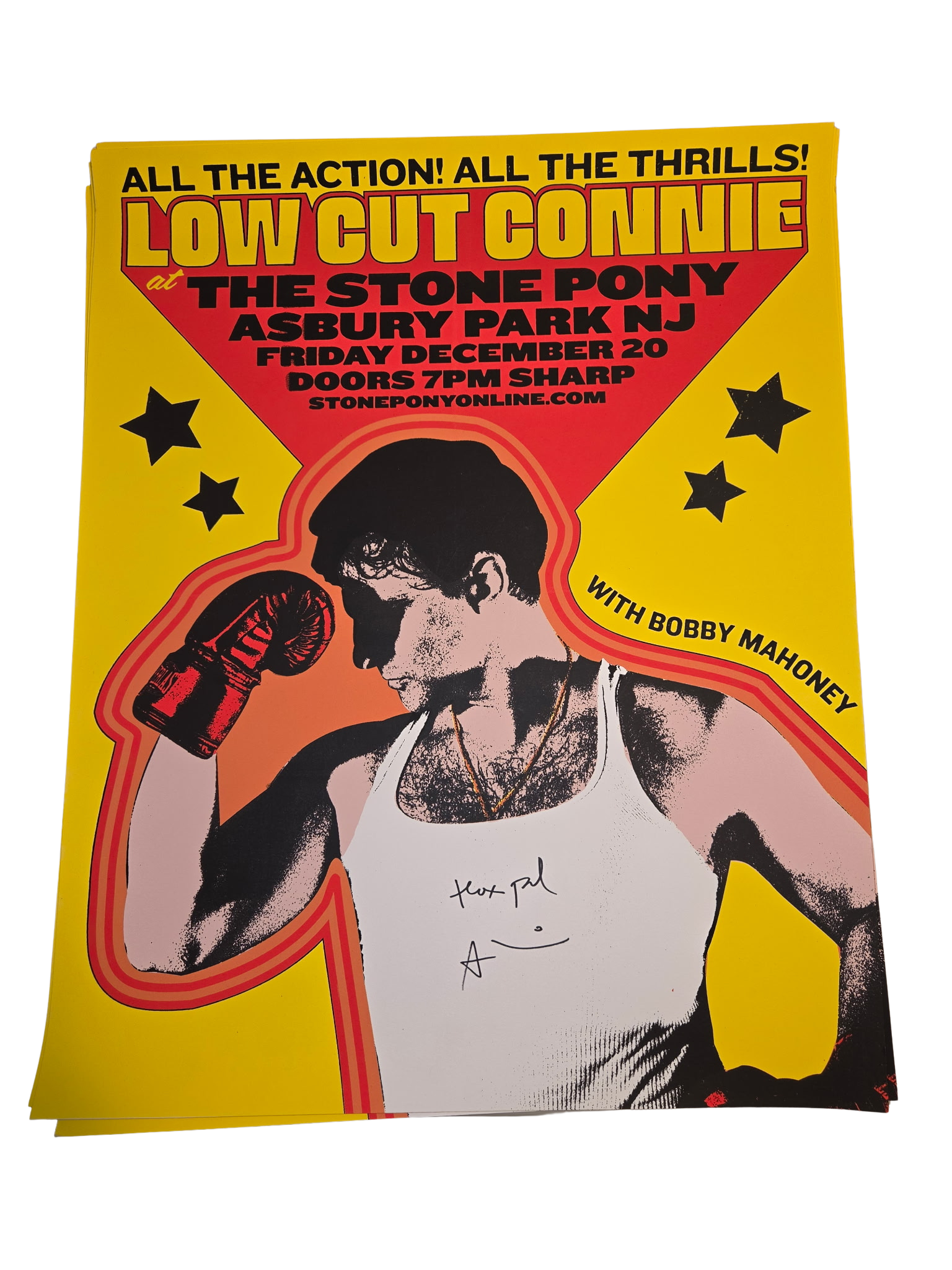 Signed Dec 2024 Stone Pony Poster